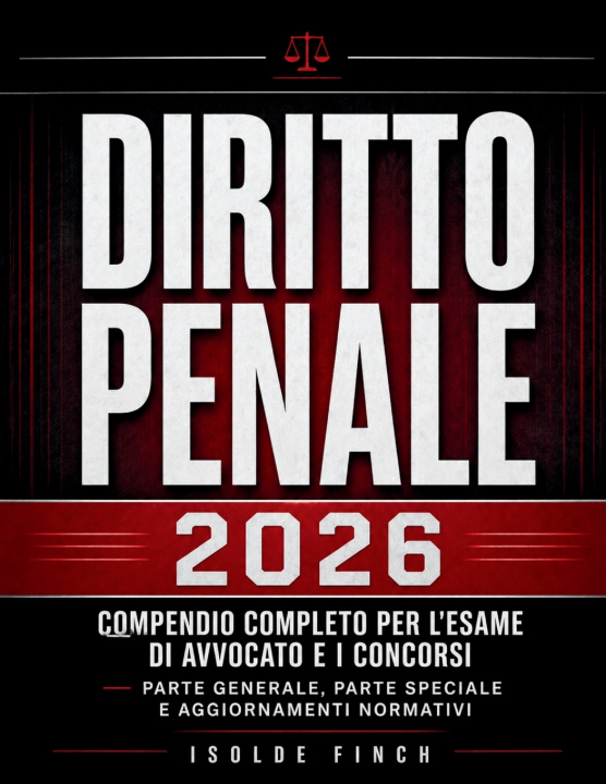 Könyv Diritto Penale 2026 Isolde Finch