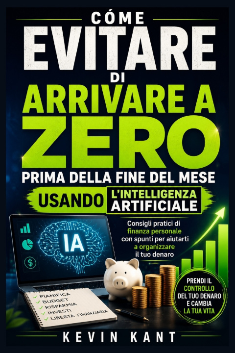 Книга Come evitare di arrivare a zero prima della fine del mese usando l'intelligenza artificiale Kevin Kant