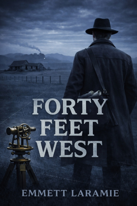 Book Forty Feet West Emmett Laramie