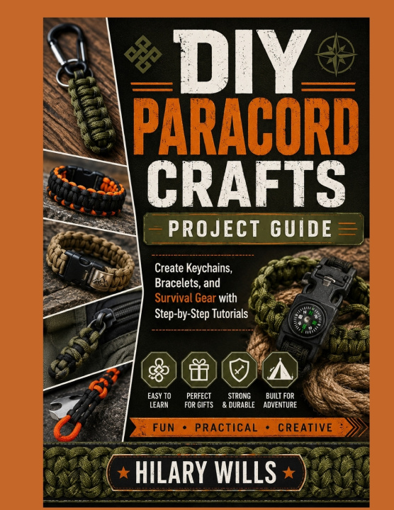 Libro DIY Paracord Crafts Project Guide Hilary Wills
