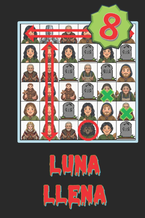 Książka Luna Llena (8) Angel Gabriel Olivo Diaz