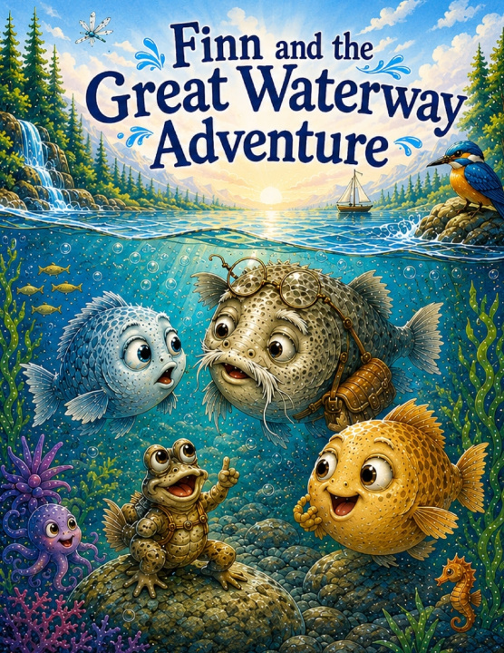 Knjiga Finn the Fish and the Great Waterway Adventure Rebeca Gomez