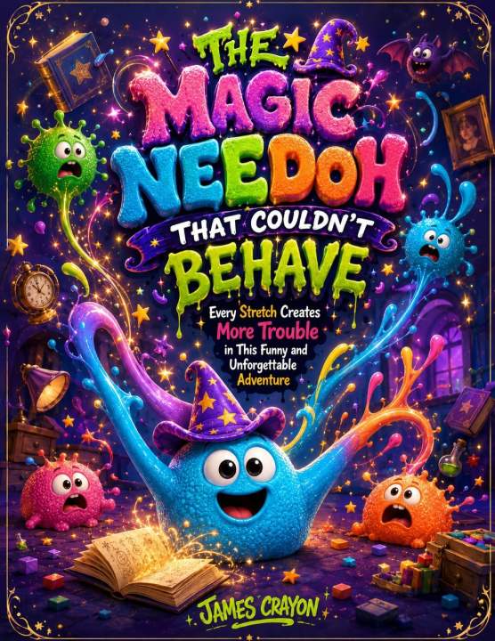 Книга THE MAGIC NEEDOH THAT COULDN'T BEHAVE JAMES CRAYON