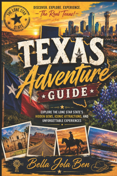 Carte Texas Adventure Guide Bella Jola Ben