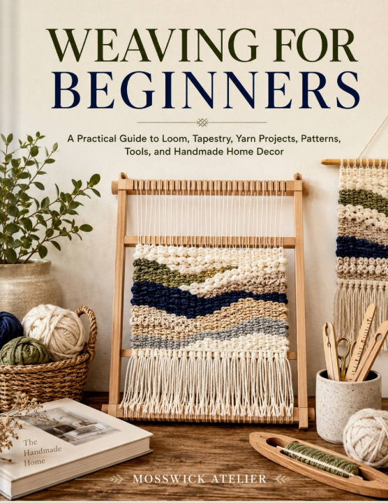 Книга WEAVING FOR BEGINNERS MOSSWICK ATELIER