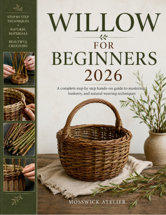 Könyv WILLOW FOR BEGINNERS 2026 MOSSWICK ATELIER