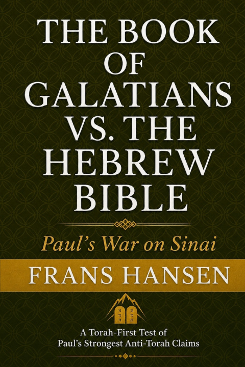 Könyv GALATIANS vs. THE HEBREW BIBLE Frans Hansen