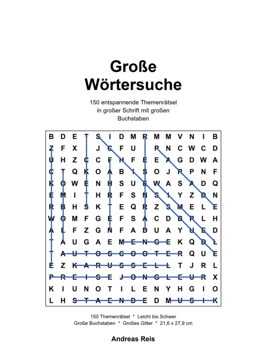 Книга Große Wörtersuche Andreas Reis
