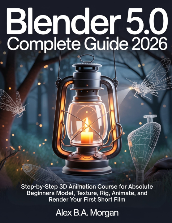 Książka Blender 5.0 Complete Guide 2026 Alex B.A. Morgan
