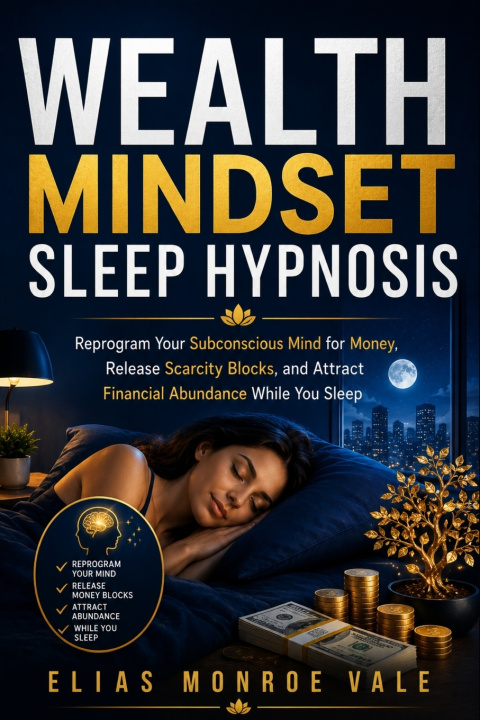 Boek Wealth Mindset Sleep Hypnosis Elias Monroe Vale