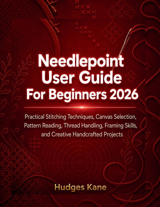 Buch Needlepoint User Guide For Beginners 2026 HUDGES KANE