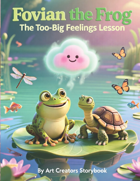 Libro Fovian the Frog The Too-Big Feelings Lesson Art Creators