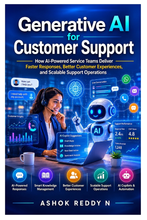 Könyv Generative AI for Customer Support Ashok Reddy Nemilidinne
