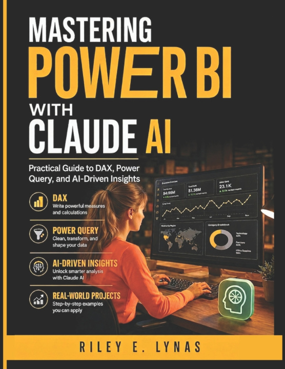 Livro Mastering Power BI with Claude AI Riley E Lynas