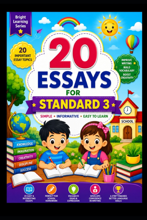 Книга 20 Essays for Standard 3 Rinkal Priyank Vadhan
