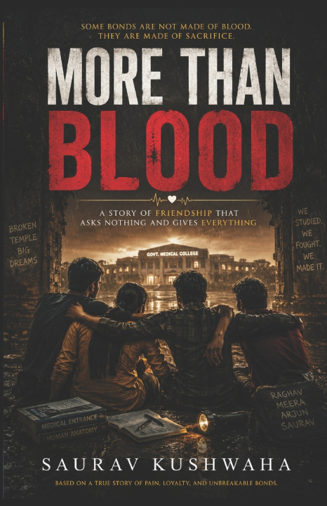 Книга More Than Blood Saurav Kushwaha