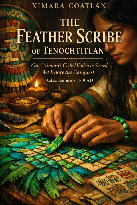 Libro THE FEATHER SCRIBE OF TENOCHTITLAN Ximara Coatlan