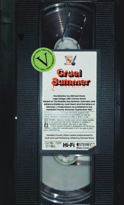 Carte Cruel Summer Michael H Rowe