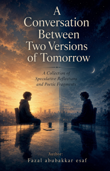 Knjiga A Conversation between Two Versions of Tomorrow Fazal Abubakkar Esaf