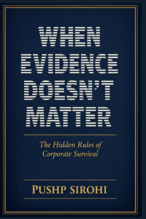 Könyv When Evidence Doesn't Matter Pushp Sirohi