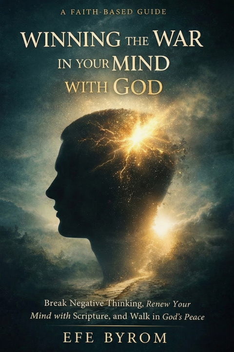 Livro WINNGING THE WAR IN YOUR MIND WITH GOD Efe Byrom