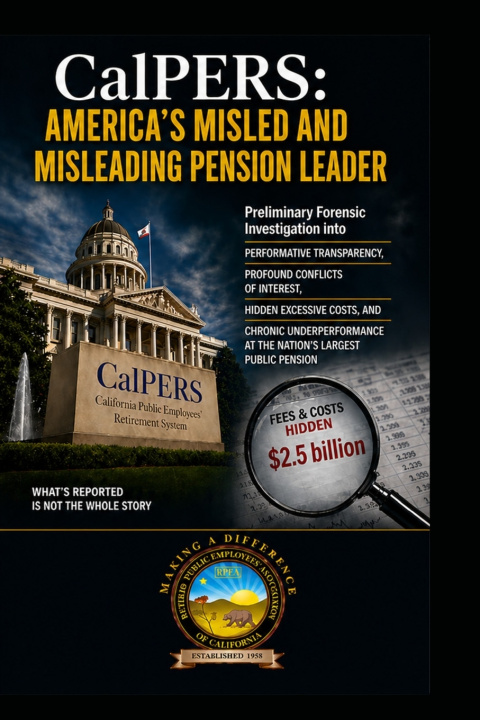 Книга CALPERS Misled and Misleading Pension Leader Chris Tobe
