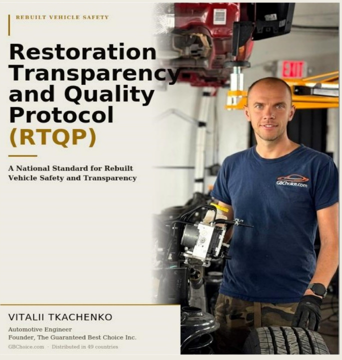 Buch Restoration Transparency and Quality Protocol (RTQP) Vitalii Tkachenko