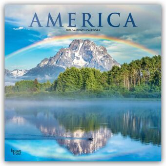 Kalendář/Diář America - Amerika 2027 - 16-Monatskalender BrownTrout Publishers Inc