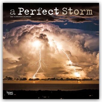 Kalender/Terminbuch A Perfect Storm - Orkane - Tornados - Stürme - Unwetter 2027 - 16-Monatskalender BrownTrout Publishers Inc