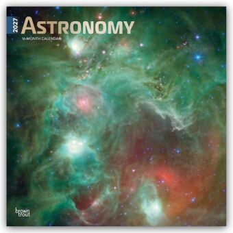 Calendário/Diário Astronomy - Astronomie 2027 - 16-Monatskalender BrownTrout Publishers Inc