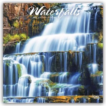 Naptár/Határidőnapló Waterfalls - Wasserfälle 2027 - 16-Monatskalender BrownTrout Publishers Inc