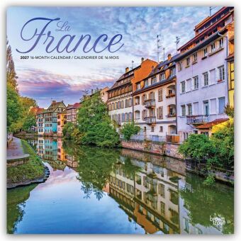 Kalendář/Diář France - Frankreich 2027 - 16-Monatskalender BrownTrout Publishers Inc