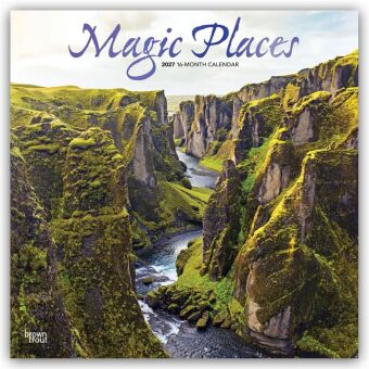 Calendário/Diário Magic Places - Magische Plätze 2027 - 16-Monatskalender BrownTrout Publishers Inc