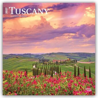 Calendar / Agendă Tuscany - Toskana 2027 - 16-Monatskalender BrownTrout Publishers Inc