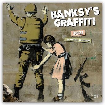 Kalender/agenda Banksy's Graffiti 2027 - 16-Monatskalender BrownTrout Publishers Inc