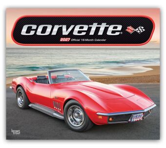 Naptár/Határidőnapló Corvette - Chevrolet Corvette 2027 - 16-Monatskalender im Deluxe-Format BrownTrout Publishers Inc