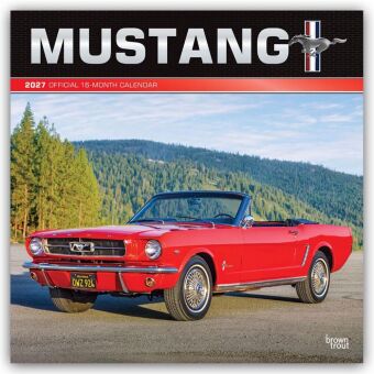 Calendar / Agendă Mustang - Ford Mustang 2027 - 16-Monatskalender BrownTrout Publishers Inc