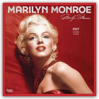 Kalendář/Diář Marilyn Monroe 2027- 16-Monatskalender BrownTrout Publishers Inc
