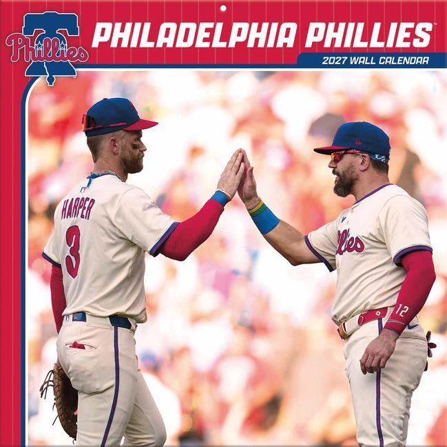 Naptár/Határidőnapló Philadelphia Phillies 2027 Wall Calendar 