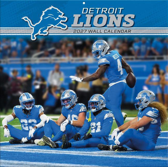 Kalender/Terminbuch Detroit Lions 2027 Wall Calendar 