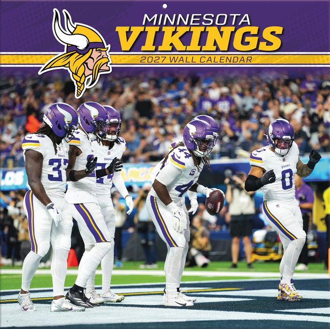 Kalendář/Diář Minnesota Vikings 2027 Wall Calendar 