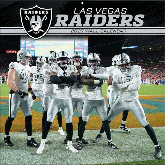 Naptár/Határidőnapló Las Vegas Raiders 2027 Wall Calendar 