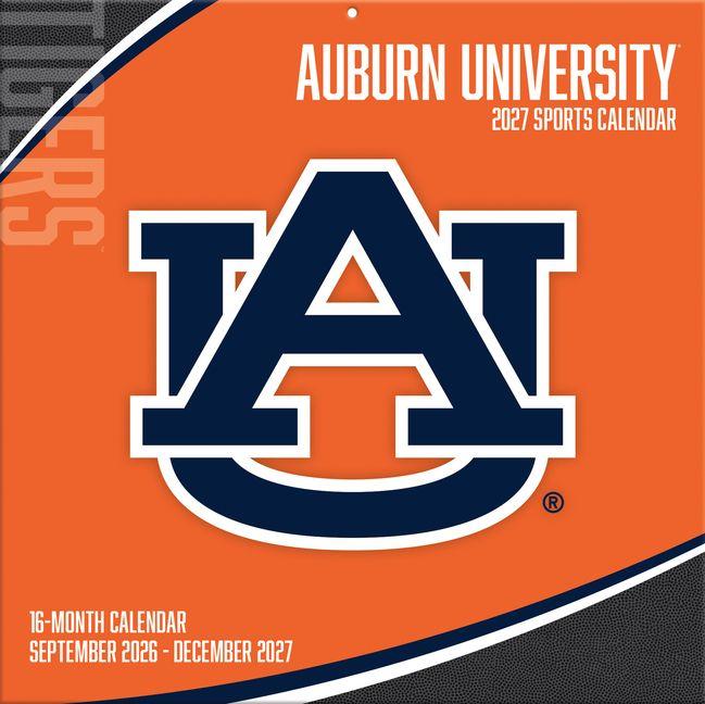 Kalendář/Diář Auburn Tigers 2027 Wall Calendar 