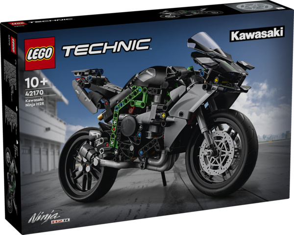 Boek LEGO Technic Motocykl Kawasaki Ninja H2R 42170 