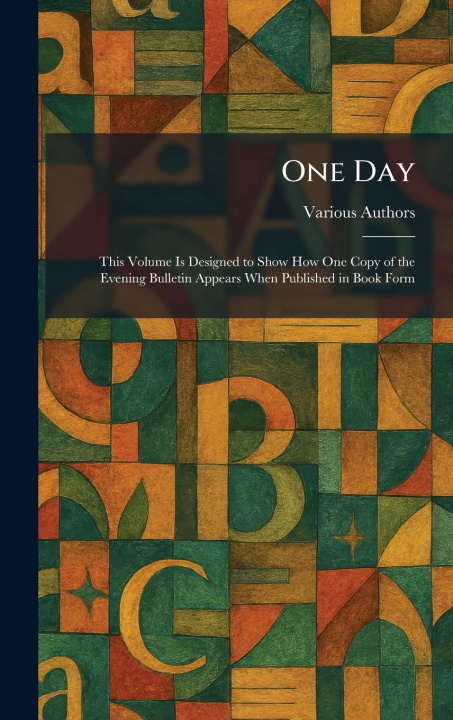 Книга One Day The Evening Bulletin