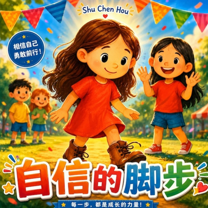 Книга 自信的脚步 Shu Chen Hou