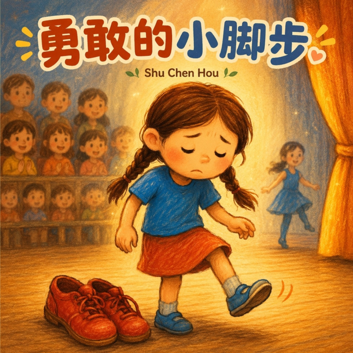 Buch 勇敢的小腳步 Shu Chen Hou
