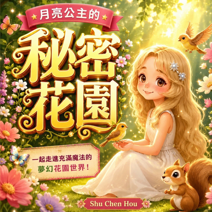 Книга 月亮公主的秘密花園 Shu Chen Hou