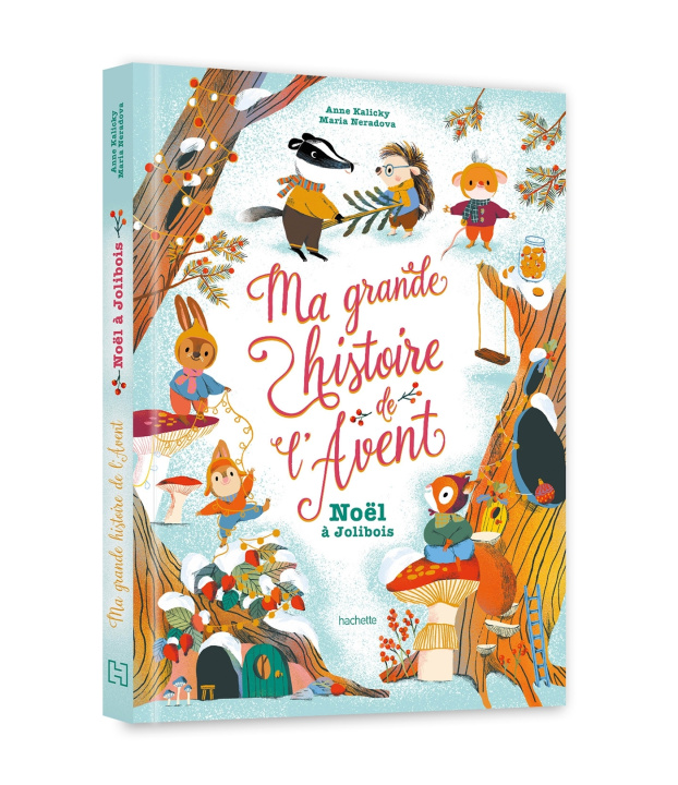 Boek Ma grande histoire de l'avent - Noël à Jolibois Anne Kalicky