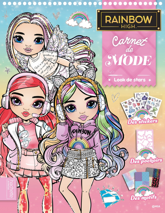 Книга Rainbow High - Carnet de mode 